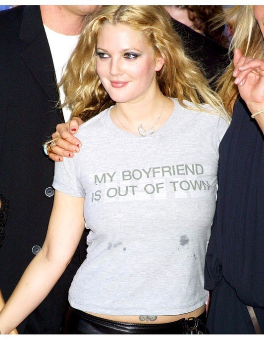 My Boyfriend Is Out of Town Baby Tee