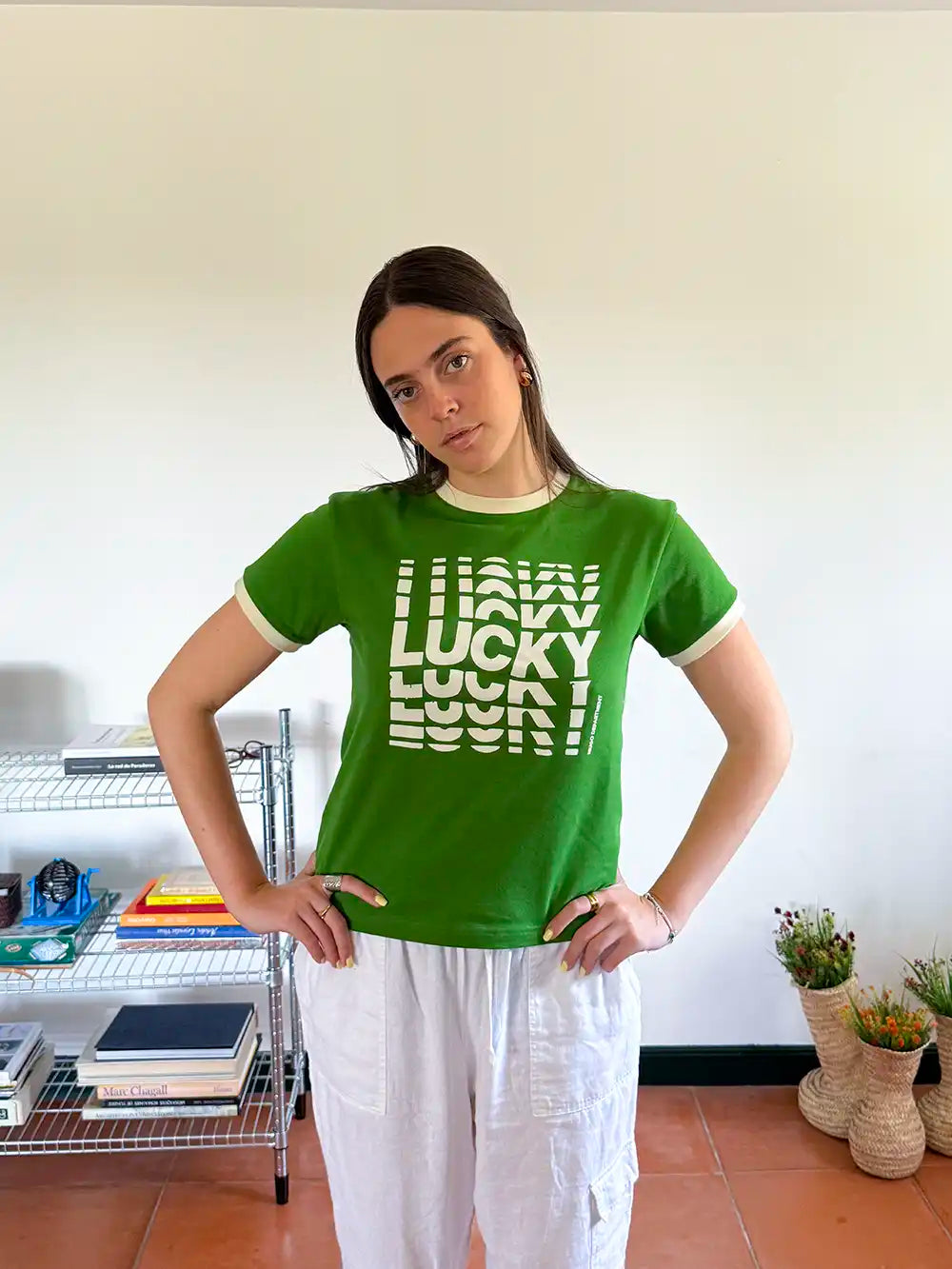 LUCKY SLIM RIB TEE