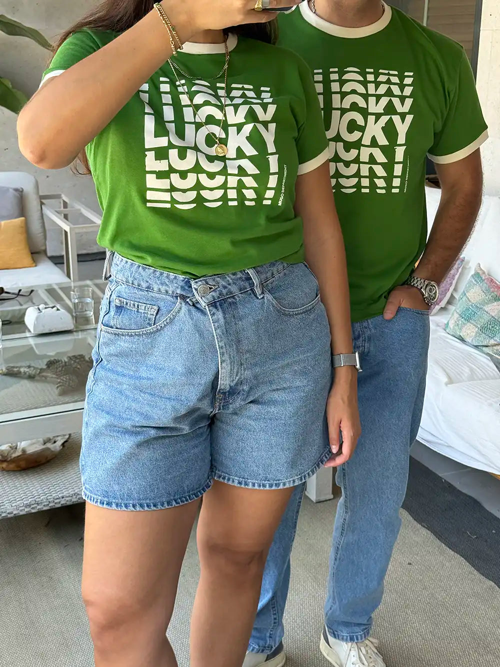 LUCKY SLIM RIB TEE