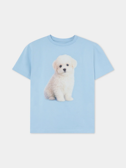 PUPPY BLUE CLASSIC TEE