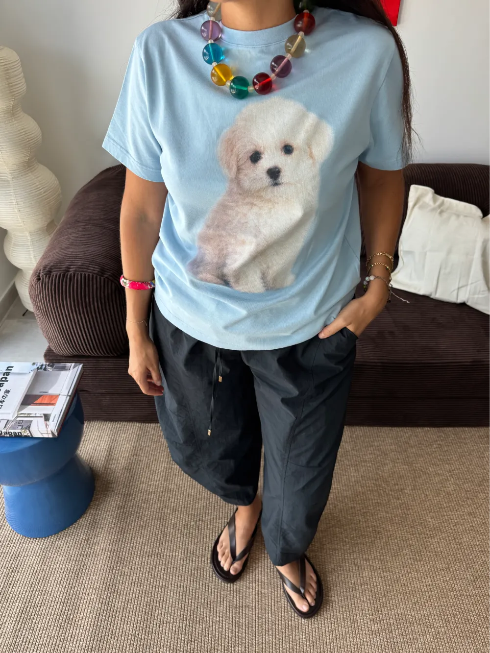 PUPPY BLUE CLASSIC TEE