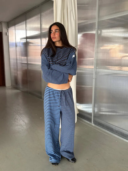 BB STRIPED PULLOVER