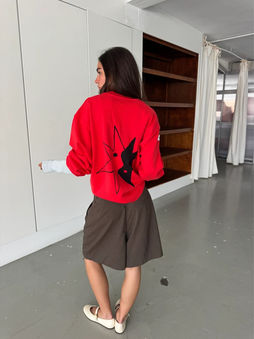 STAR YINYANG CREWNECK