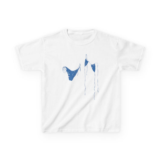Blue Bikini Baby Tee