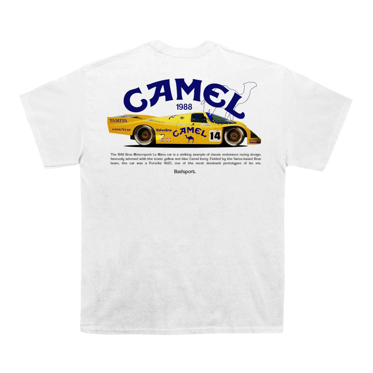 PORCHE 962 CAMEL T-SHIRT