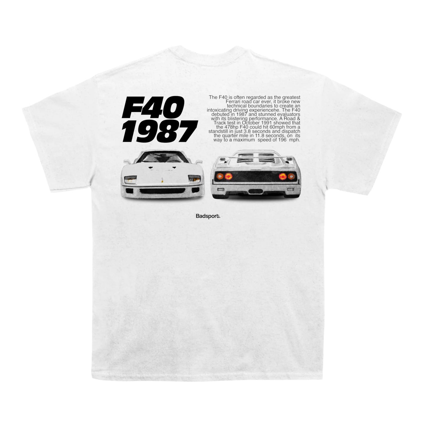 FERRARI F40 T-SHIRT