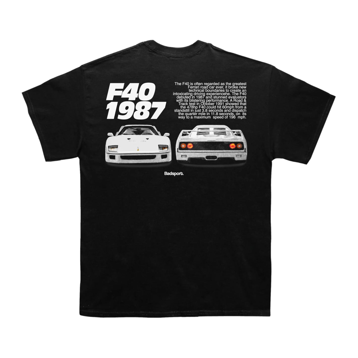 FERRARI F40 T-SHIRT